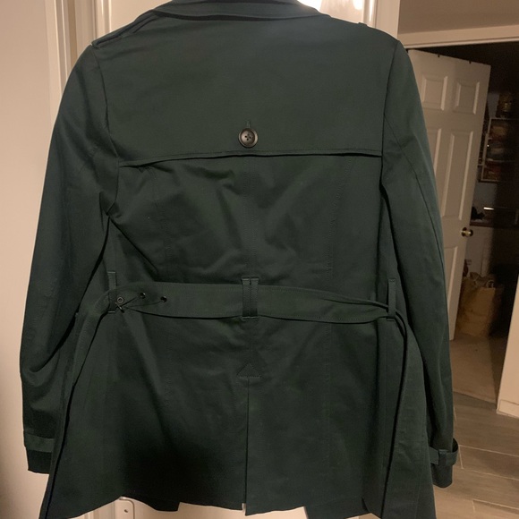 BNWT Superdry Winter Belle Trench XS Dark Green - Picture 7 of 10